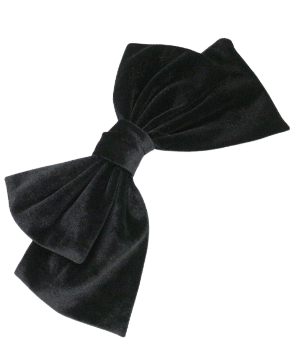 Feeling Festive Holiday Velvet Bow Clip