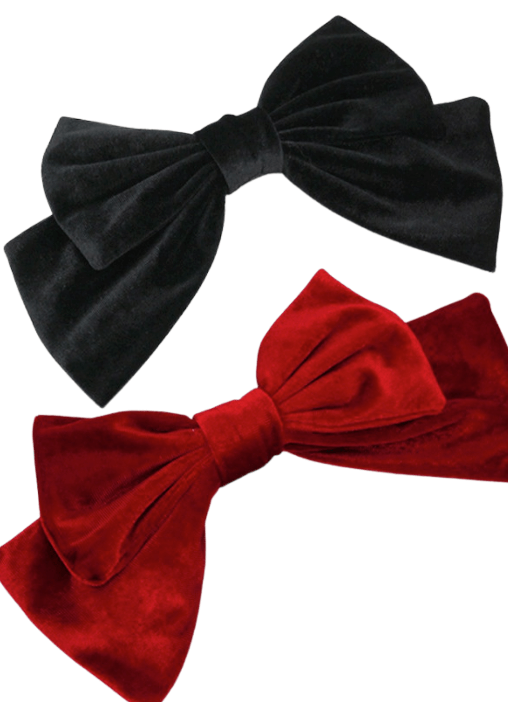 Feeling Festive Holiday Velvet Bow Clip