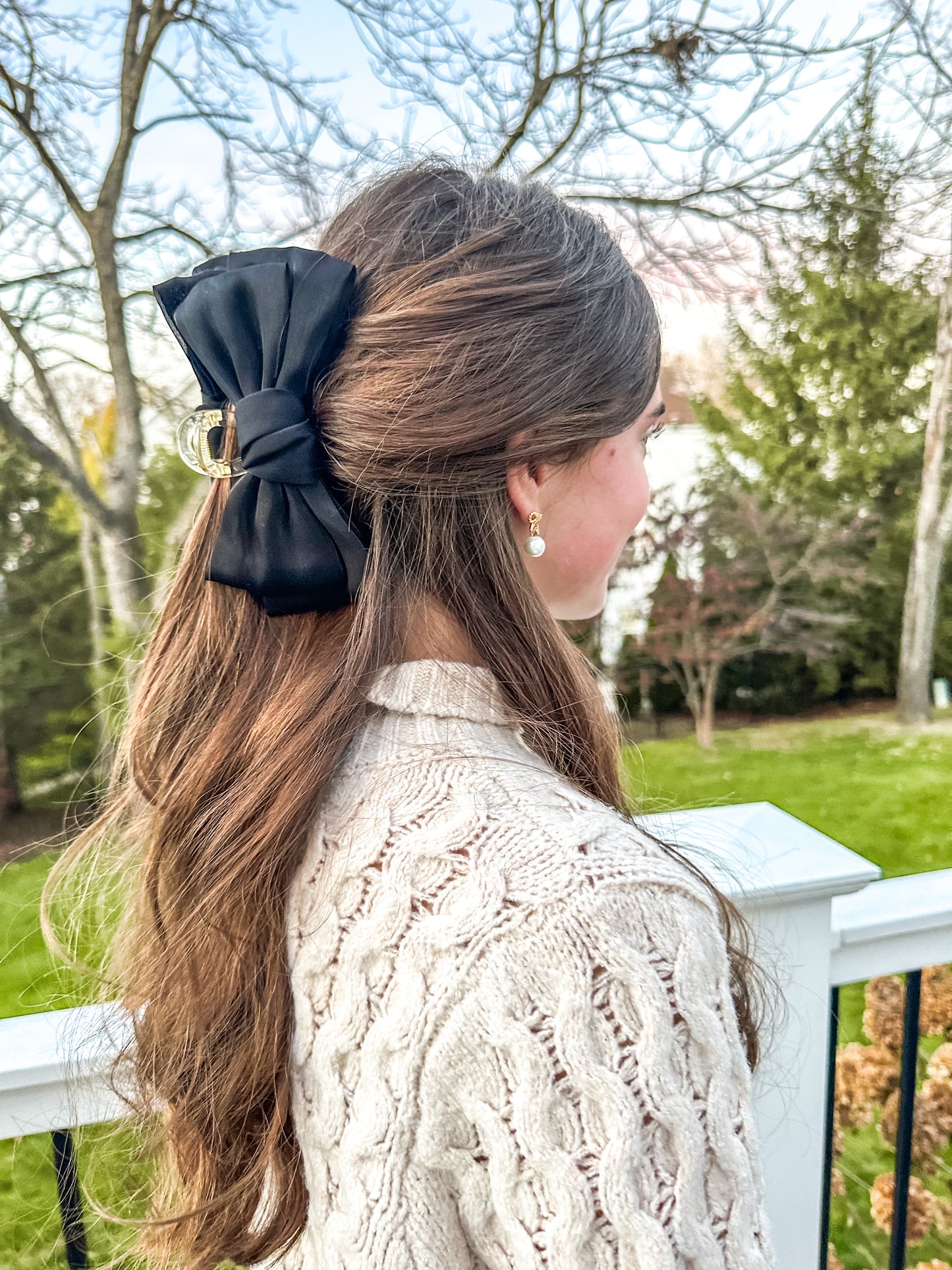 Effortless Bow Claw Clip