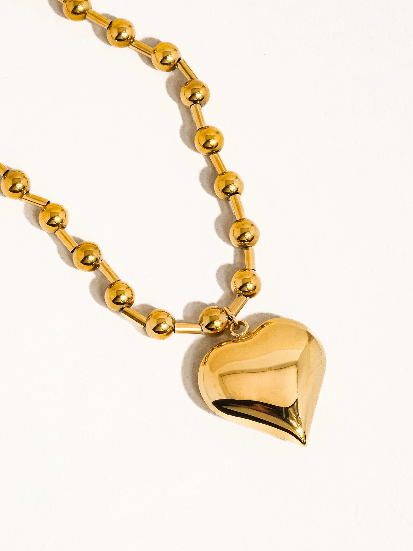 Fell in Love in Paris Gold Necklace