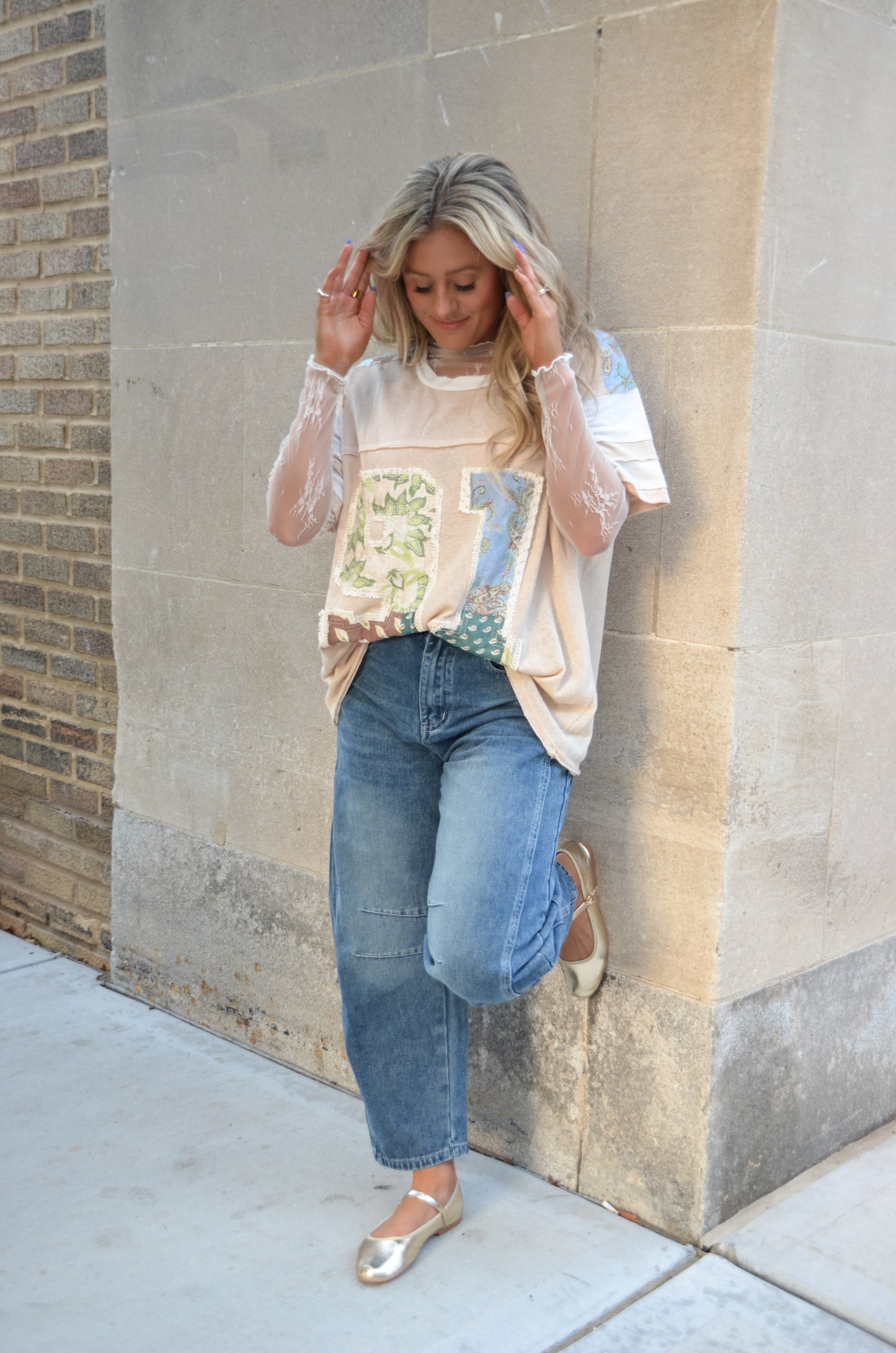 Boho Patchwork Dream Tee