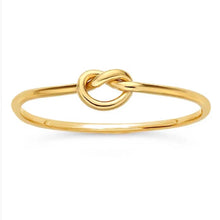 Load image into Gallery viewer, Gold Filled Stackable Ring- Knot Ring
