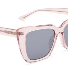 Load image into Gallery viewer, Lizzy&#39;s Pink Crystal Grey Sunglasses
