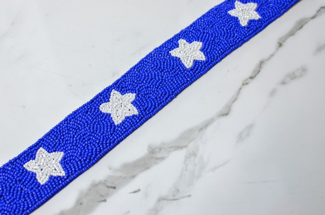 Beaded Purse Strap for Game Day
