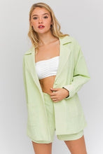 Load image into Gallery viewer, Addie&#39;s Light Green Gingham Set
