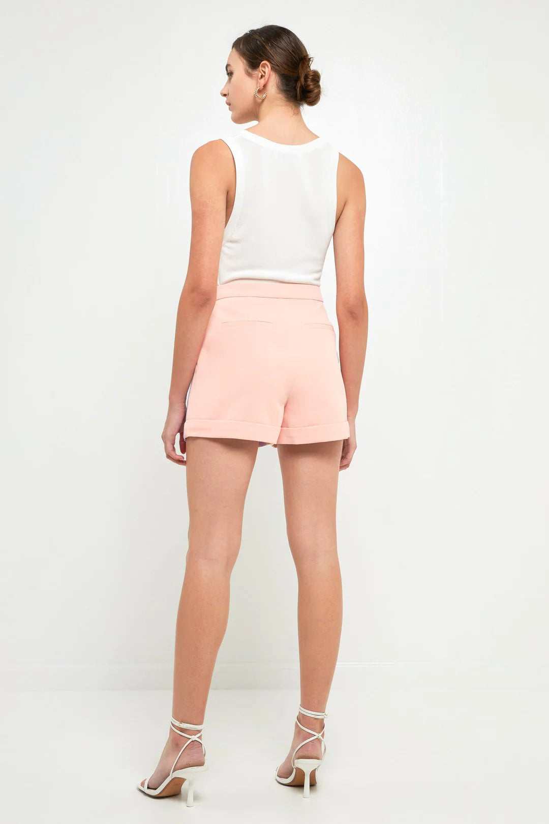 Perfectly Pastel Color Block Shorts
