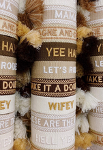Load image into Gallery viewer, CHAMPAGNE &amp; COUNTRY MUSIC BRACELET
