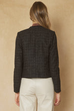 Load image into Gallery viewer, Blair&#39;s Black Tweed Jacket
