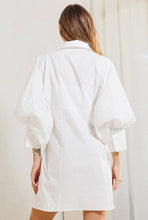 Load image into Gallery viewer, Sweet Nothing White Button Detail Dress
