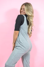 Load image into Gallery viewer, Grace&#39;s Grey Comfy Jumpsuit

