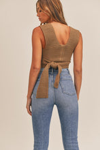 Load image into Gallery viewer, Sweater Knit Mocha Crop Top
